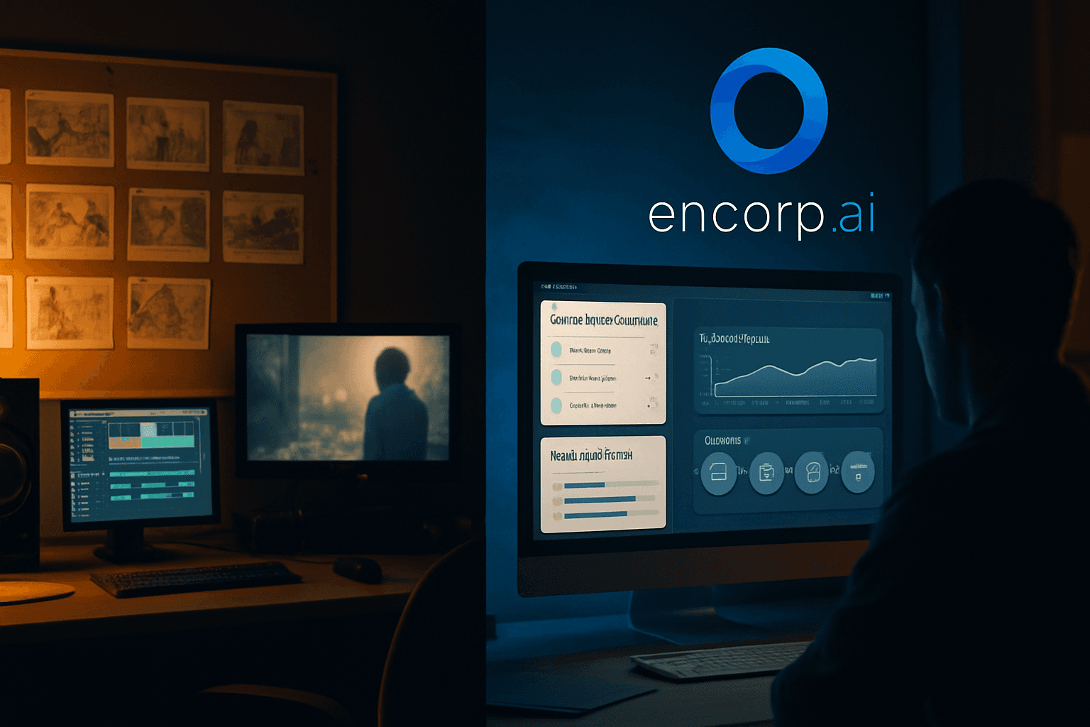 AI for Media: Training First or Automation First?
