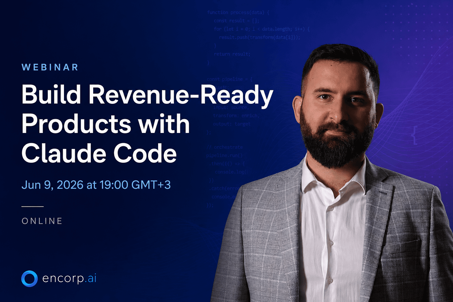 Build Revenue-Ready Products with Claude Code 