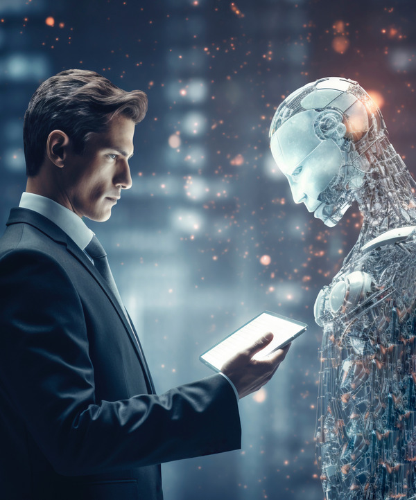AI technology visualization